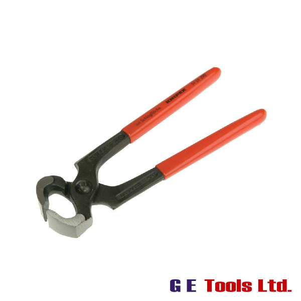 Knipex Hammerhead Style Carpenter’s Pincers PVC Grip 210mm (8.1/4in)