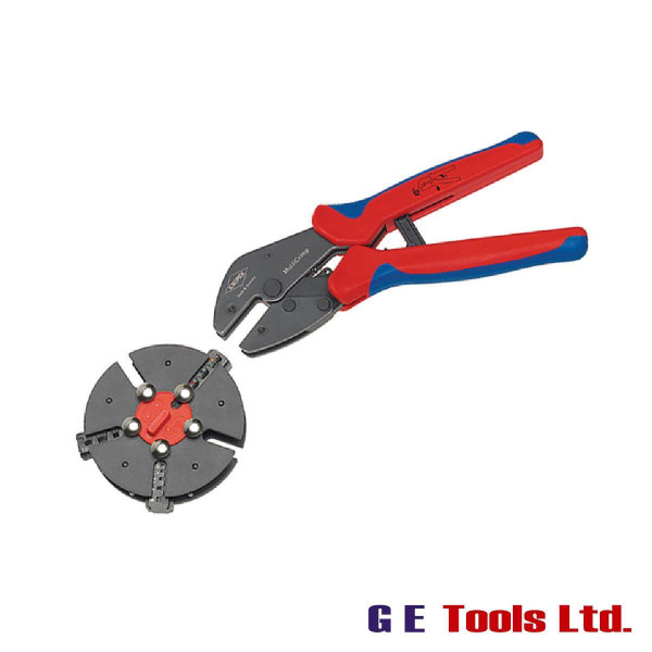 Knipex Multicrimp® Pliers Set – 3 Quick Change Cartridges