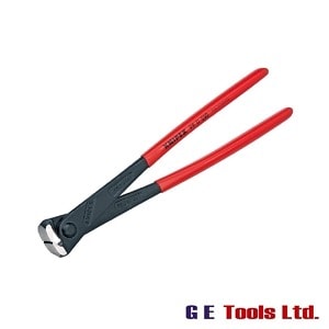 Knipex High Leverage Concreter’s Nippers With Plastic Coated Handles 250mm (10in)