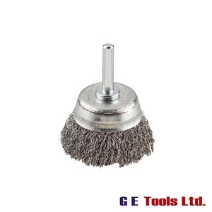 KWB HSS Crimped Cup Brush 70mm Coarse KWB HSS Crimped Cup Brush 70mm Coarse