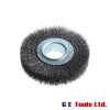 Lessmann Wheel Brush D100mm x W20-22 x 30 Bore Set 1 Steel Wire 0.30