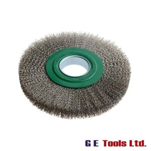 Lessmann Wheel Brush D200mm x W24-27 x 50 Bore Stainless Steel Wire 0.30 Lessmann Wheel Brush D200mm x W24-27 x 50 Bore Stainless Steel Wire 0.30