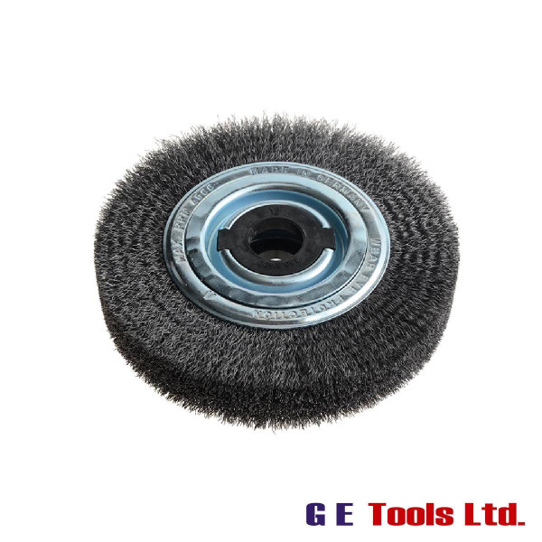 Lessmann Wheel Brush D200mm x W40-45 x 80 Bore Set 4 +1 Steel Wire 0.30