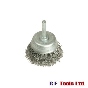 Lessmann DIY Cup Brush with Shank 50mm, 0.35 Steel Wire Lessmann DIY Cup Brush with Shank 50mm, 0.35 Steel Wire