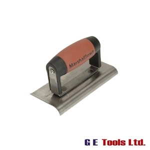 Marshalltown 176D Cement Edger Curved & Straight End DuraSoft® Handle 6 x 3in