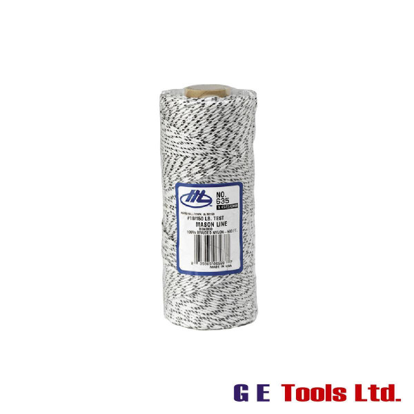 Marshalltown M635 Bonded Nylon Mason’s Line 152m (500ft) Flecked White