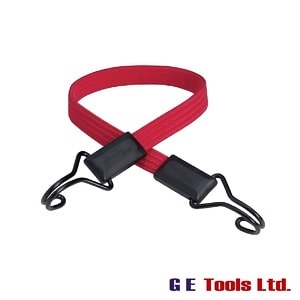 Master Lock Flat Bungee 60cm Red Double Hook Master Lock Flat Bungee 60cm Red Double Hook