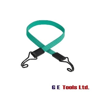 Master Lock Flat Bungee 80cm Green Double Hook