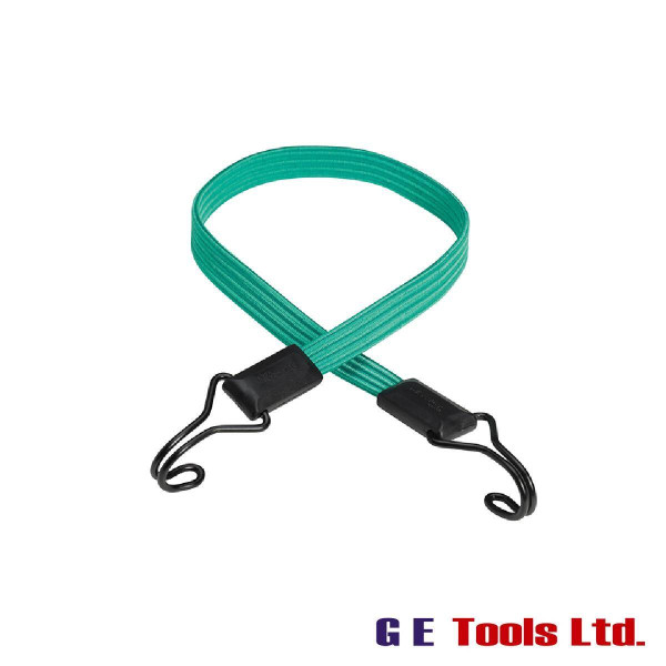 Master Lock Flat Bungee 80cm Green Double Hook