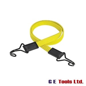 Master Lock Flat Bungee 100cm Yellow Double Hook Master Lock Flat Bungee 100cm Yellow Double Hook