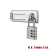 Master Lock Hasp 89mm + 3-Digit Combination Padlock 30mm