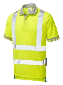 Pulsar P175 High Visibility Short Sleeve Polo Shirt Yellow