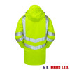 Pulsar P187 High Visibility Padded Storm Coat Yellow