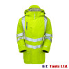 Pulsar P187 High Visibility Padded Storm Coat Yellow