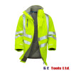 Pulsar P187 High Visibility Padded Storm Coat Yellow