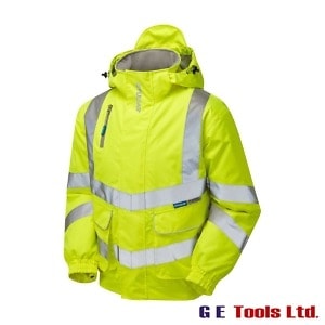 Pulsar P191 High Visibility Padded Bomber Jacket Yellow Pulsar P191 High Visibility Padded Bomber Jacket Yellow