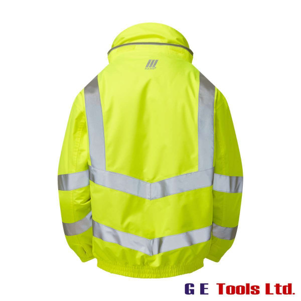 Pulsar P191 High Visibility Padded Bomber Jacket Yellow