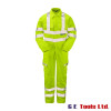 Pulsar P349 High Visibility Combat Coveralls Yellow