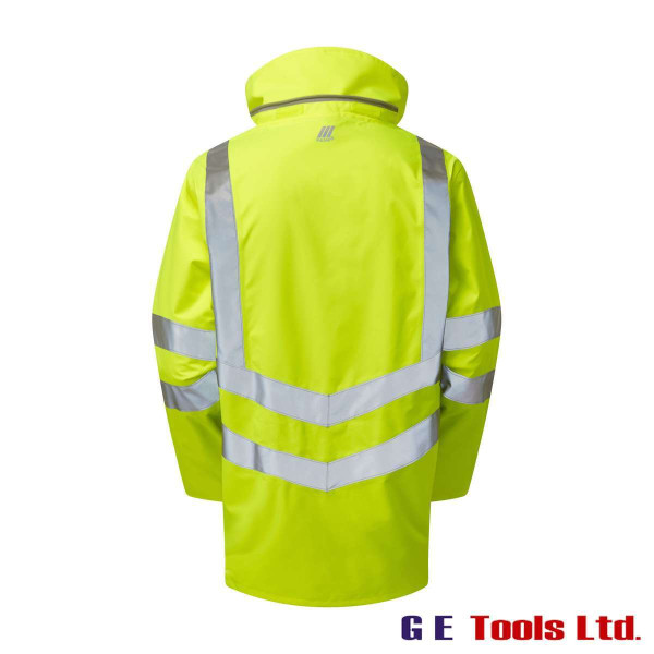 Pulsar P421 “R” High Visibility Waterproof Unlined Storm Coat Yellow