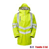 Pulsar P421 “R” High Visibility Waterproof Unlined Storm Coat Yellow