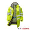 Pulsar P421 “R” High Visibility Waterproof Unlined Storm Coat Yellow