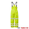 Pulsar P521 High Visibility Wateproof Salopettes Yellow