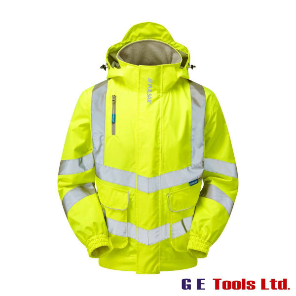 Pulsar P533 High Visibility Unlined Bomber Jacket Yellow