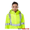 Pulsar P704 Women’s High Visibility Unlined Storm Coat Yellow