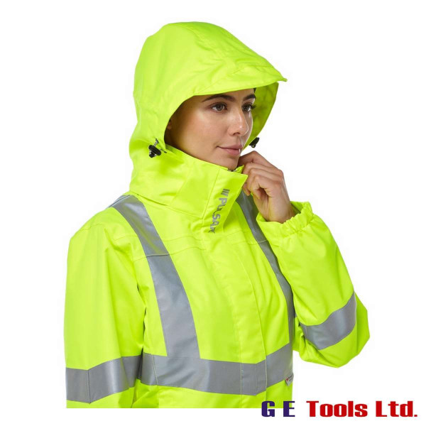 Pulsar P704 Women’s High Visibility Unlined Storm Coat Yellow