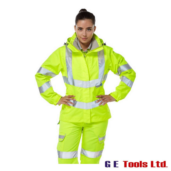 Pulsar P704 Women’s High Visibility Unlined Storm Coat Yellow