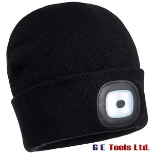 Portwest B029 Rechargeable USB Head Light Beanie