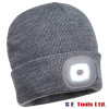 Portwest B029 Rechargeable USB Head Light Beanie