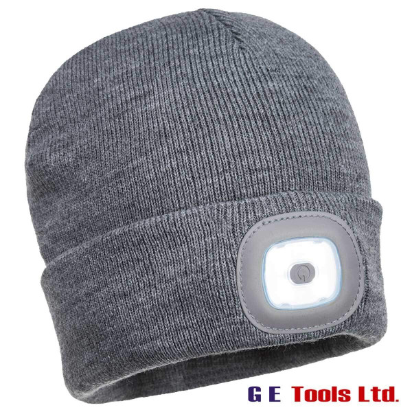 Portwest B029 Rechargeable USB Head Light Beanie