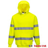 Portwest B304 Hi-Vis Hooded Sweatshirt