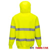 Portwest B304 Hi-Vis Hooded Sweatshirt