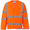 Portwest C473 Rail-Spec Orange High Visibility Band & Brace Jacket