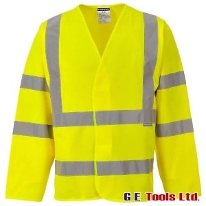 Portwest C473 Yellow High Visibility Band & Brace Jacket