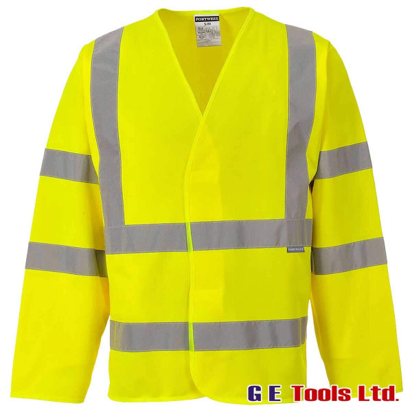 Portwest C473 Yellow High Visibility Band & Brace Jacket