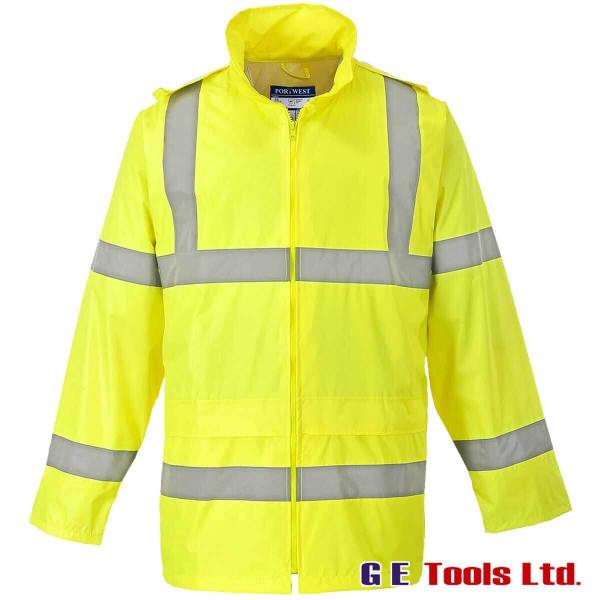 Portwest H440 High Visibility Waterproof Rain Coat Portwest H440 High Visibility Waterproof Rain Coat