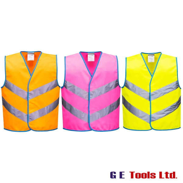 Portwest JN15 Kids Bright High Visibility Vest