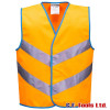 Portwest JN15 Kids Bright High Visibility Vest