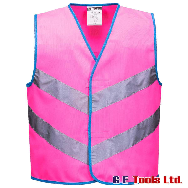 Portwest JN15 Kids Bright High Visibility Vest