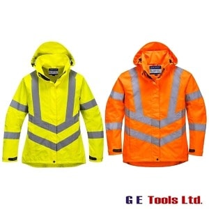Portwest LW70 High Visibility Womens Waterproof Jacket