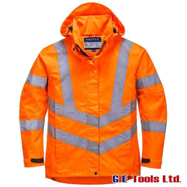 Portwest LW70 High Visibility Womens Waterproof Jacket