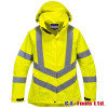 Portwest LW70 High Visibility Womens Waterproof Jacket
