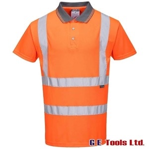 Portwest RT22 Rail-Spec High Visibility Polo Shirt