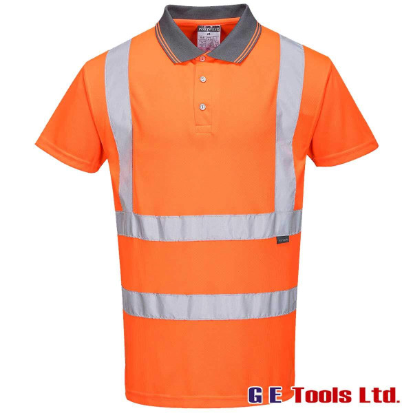 Portwest RT22 Rail-Spec High Visibility Polo Shirt