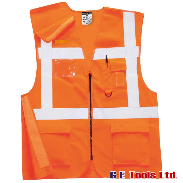 Portwest RT26 Rail-Spec Executive High Visibility Vest
