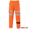 Portwest RT46 Rail-Spec Orange High Visibility Rail Combat Trousers Portwest RT46 Rail-Spec Orange High Visibility Rail Combat Trousers