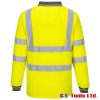 Portwest S277 Yellow High Visibility Long Sleeved Polo Shirt
